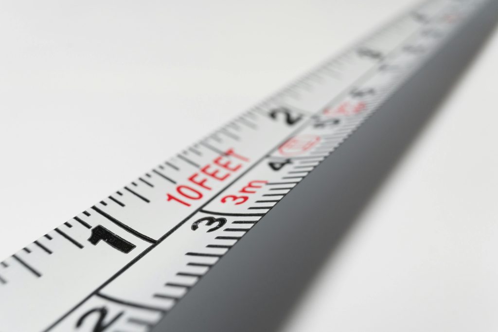 ROUND METAL Plastic Metal Measuring Tape