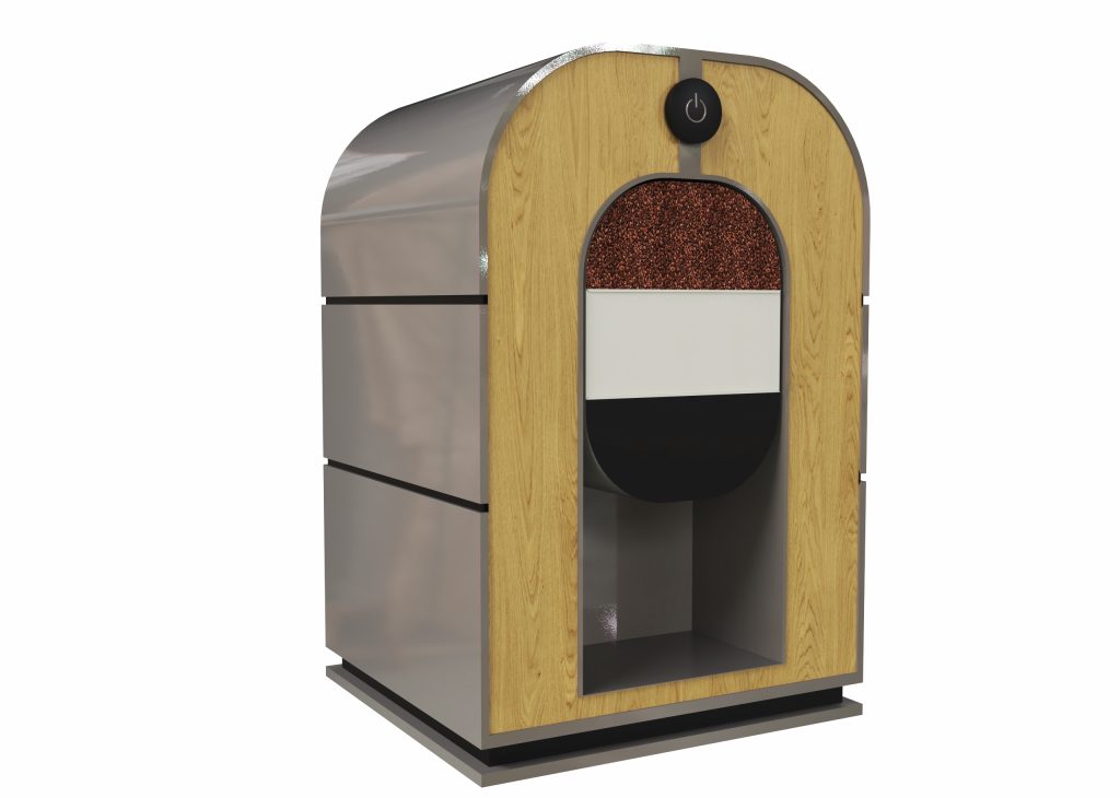 roast-grind-brew coffee machine