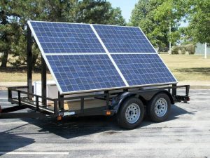Trailer Mounted Solar Power Source